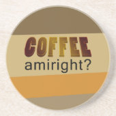 Dessous De Verre En Grès Café Amiright ? (Devant)