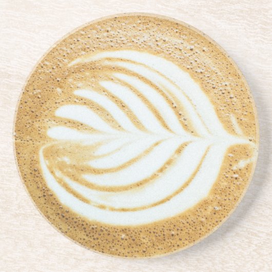 Dessous De Verre En Grès Café Froth Leaf (Devant)