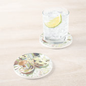 Dessous De Verre En Grès Café Nouvelle-Orléans (Côté)