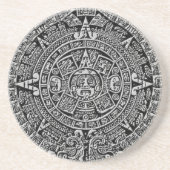 Dessous De Verre En Grès Calendrier maya (Devant)