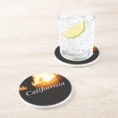 Dessous De Verre En Grès California Dreamin’ (Côté)