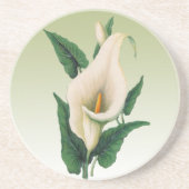 Dessous De Verre En Grès Calla Lilis (Devant)
