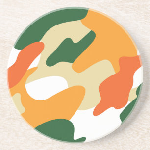 Dessous De Verre En Grès camouflage