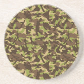 Dessous De Verre En Grès Camouflage Cascade (Devant)