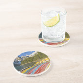 Dessous De Verre En Grès Canada, Alberta, Parc national de Banff, Moraine (Côté)