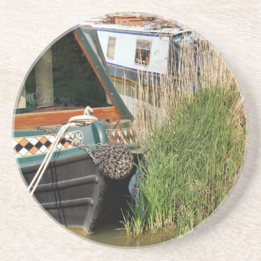 DESSOUS DE VERRE EN GRÈS CANAUX (Devant)