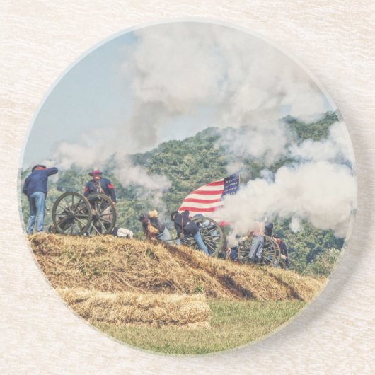 Dessous De Verre En Grès Cannon Fire (Devant)