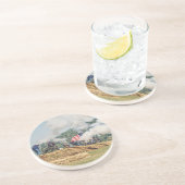 Dessous De Verre En Grès Cannon Fire (Côté)