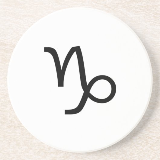 Dessous De Verre En Grès Capricorne (Devant)