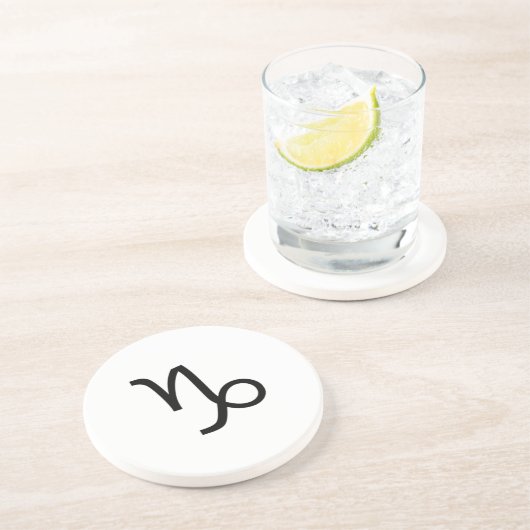 Dessous De Verre En Grès Capricorne (Côté)