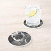 Dessous De Verre En Grès Carlin beau (Côté)