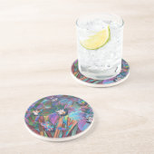 Dessous De Verre En Grès Carnaval de Cymbidium 2 (Côté)