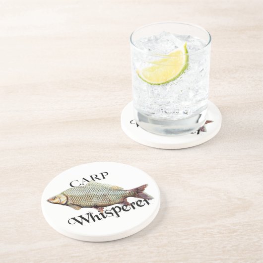 Dessous De Verre En Grès Carp Whisperer (Côté)