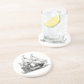 Dessous De Verre En Grès Carrack (Côté)