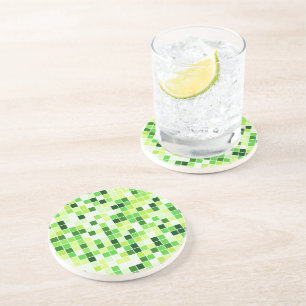 Dessous De Verre En Grès Carrelage de piscine, Carrelage en mosaïque verte,
