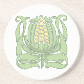 Dessous De Verre En Grès Carrelage en céramique Lughnasadh Sweet Corn (Devant)