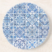 Dessous De Verre En Grès Carrelage méditerranéen, Portugais, Azulejo, Majol (Devant)