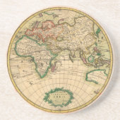 Dessous De Verre En Grès Carte antique du monde (Devant)