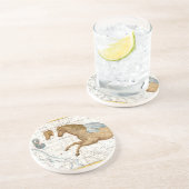 Dessous De Verre En Grès Carte céleste Pegasus (Côté)