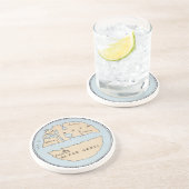 Dessous De Verre En Grès CARTE du MONDE, 1er siècle (Côté)