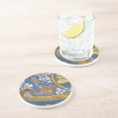 Dessous De Verre En Grès Carte du monde antique avec Claudius Ptolemy, 1507 (Côté)