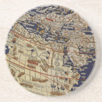 Carte du monde antique Ptolémée, Johannes d'Arnshe