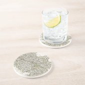 DESSOUS DE VERRE EN GRÈS CARTE DU STAFFORDSHIRE, 1793 (Côté)