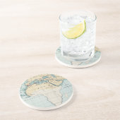 DESSOUS DE VERRE EN GRÈS CARTE : EMPIRE PHÉNICIEN (Côté)