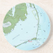 Dessous De Verre En Grès Carte externe de banques (Devant)