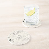 DESSOUS DE VERRE EN GRÈS CARTE : INDIENS D'AMERIQUE 2 (Côté)