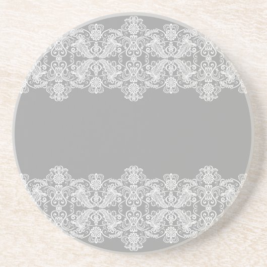 Dessous De Verre En Grès Carte Mariage (Devant)