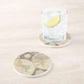 Dessous De Verre En Grès Carte mondiale 8 (Côté)