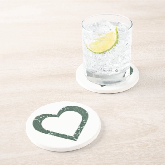 Dessous De Verre En Grès Cartes de circuits (Côté)