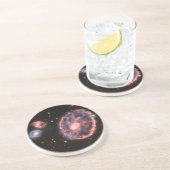 Dessous De Verre En Grès Cartwheel Galaxy, James Webb Télescope Spatial (Côté)