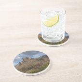 Dessous De Verre En Grès Casa Grande Peak, Bassin du Chisos, Big Bend (Côté)