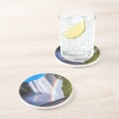 Dessous De Verre En Grès Cascade et arc-en-ciel (Côté)