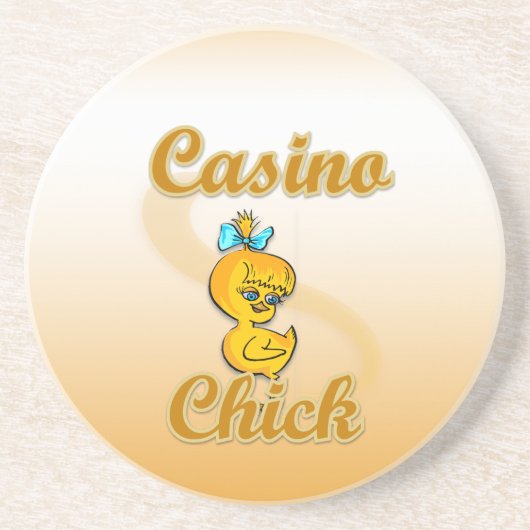 Dessous De Verre En Grès Casino Chick (Devant)
