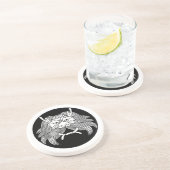 Dessous De Verre En Grès Casque de démon (Côté)