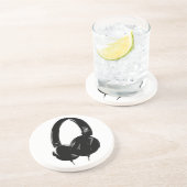 Dessous De Verre En Grès Casque Pop Art (Côté)