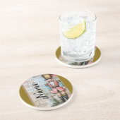 Dessous De Verre En Grès Casse-noisettes de Noël personnalisées (Côté)