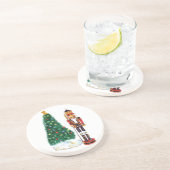 Dessous De Verre En Grès Casse-noix de Noël (Côté)