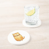 Dessous De Verre En Grès Cat (Côté)