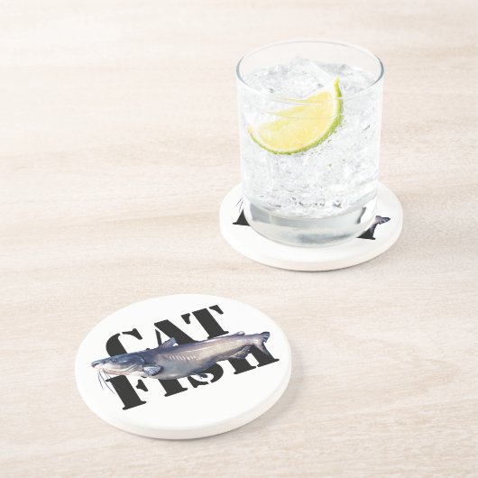 Dessous De Verre En Grès Catfish (Côté)