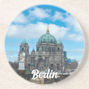 Dessous De Verre En Grès Cathédrale de Berlin et tour de télévision à Berli