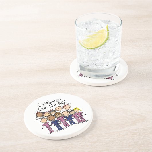 Dessous De Verre En Grès Celebrate (Côté)