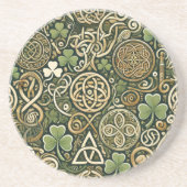 Dessous De Verre En Grès Celtic Bloom (Devant)