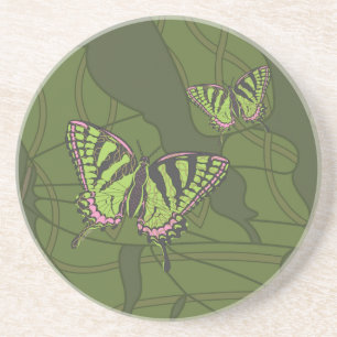 Dessous De Verre En Grès Celtic Swallowtail Coaster