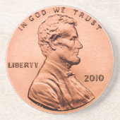 Dessous De Verre En Grès Centime (Devant)