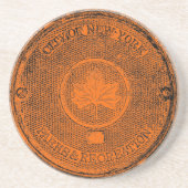 Dessous De Verre En Grès Central Park NYC (Devant)