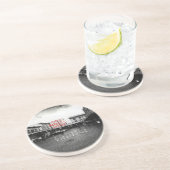 Dessous De Verre En Grès Centre du marché public de Seattle (Côté)